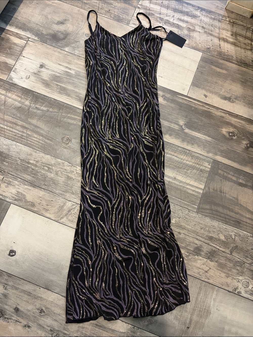 Alexa B Formal Patterned Dress Size 6